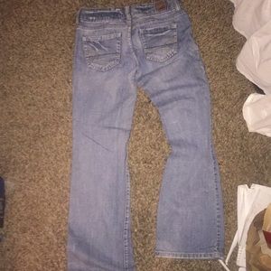 Great American eagle light blue slightly worn